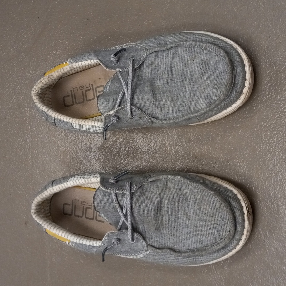 hey dude Welsh  Chambray Grey  shoes
